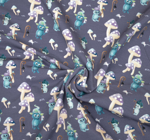 Hilco - Sweatstoff - Troll - by Mrs Mint